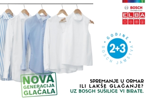 5 godina jamstva na novu Bosch sušilicu rublja