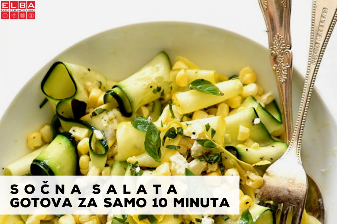 Sočna salata od tikvica gotova za samo 10 minuta!