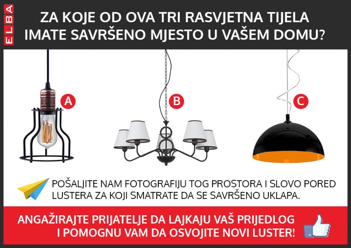 ODABERI I OSVOJI JEDAN OD OVA TRI NOWODVORSKI LUSTERA!