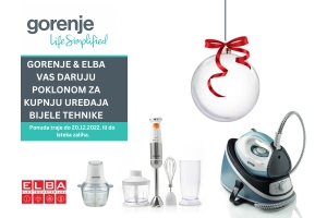 GORENJE &amp; ELBA VAS DARUJU POKLONOM!