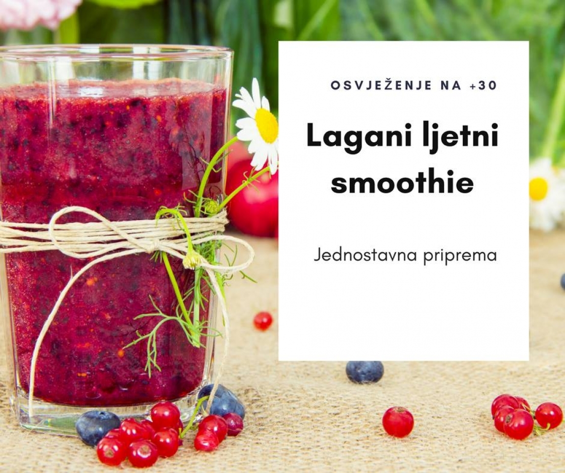 Ljetni smoothie za nepodnošljive vrućine :)