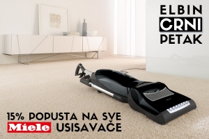 15% na sve MIELE usisavače | Elbin Crni Petak