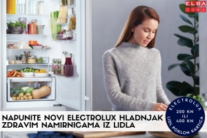Uz Electrolux i Elbu do punog hladnjaka!