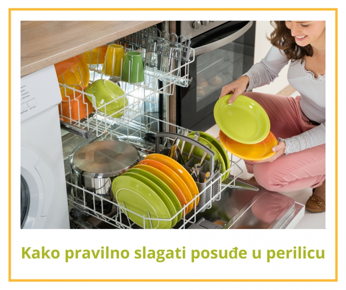 Kako pravilno slagati posuđe u perilicu