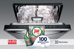 Osigurajte si 100 besplatnih pranja posuđa uz Elbu i Electrolux