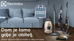 Elba i Electrolux daruju poklon uz kupnju Electrolux usisavača!